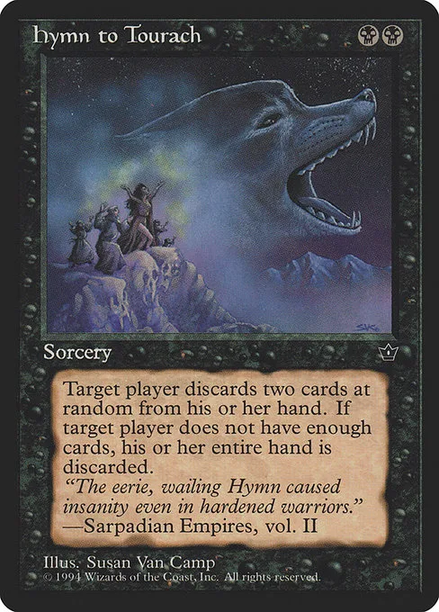 Hymn to Tourach · Fallen Empires 38a/187