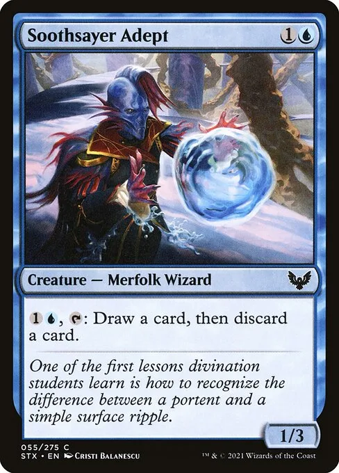 Soothsayer Adept · Strixhaven: School of Mages 55/393