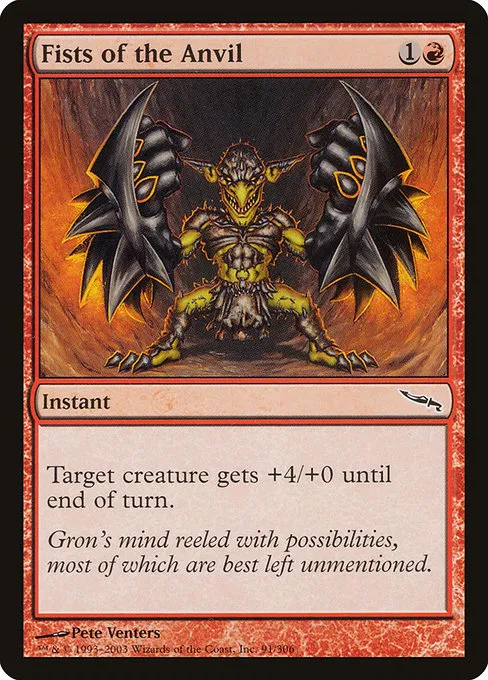 Fists of the Anvil · Mirrodin 91/306