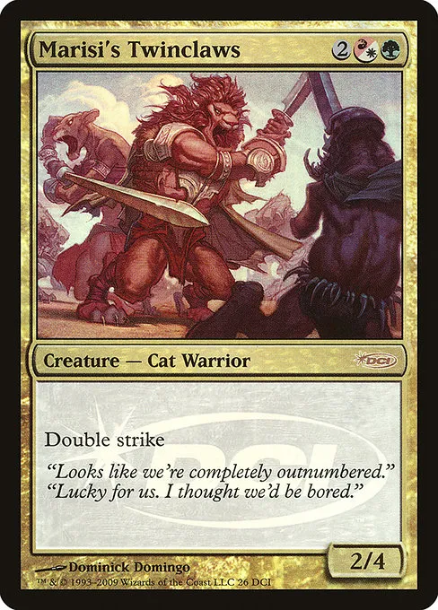 Marisi's Twinclaws · DCI Promos 26/80