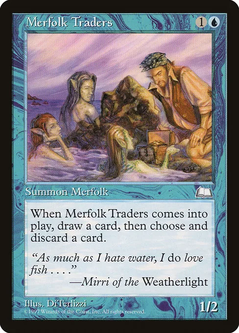 Merfolk Traders · Weatherlight 43/167