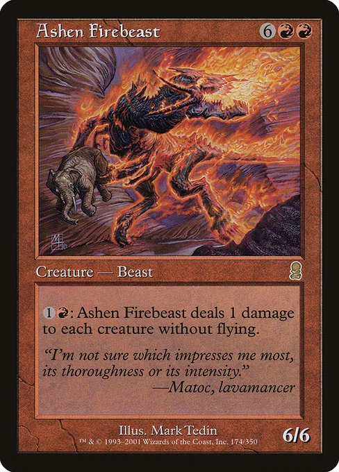 Ashen Firebeast · Odyssey 174/353