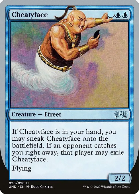 Cheatyface · Unsanctioned 20/96
