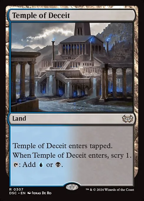 Temple of Deceit · Duskmourn: House of Horror Commander 307/373