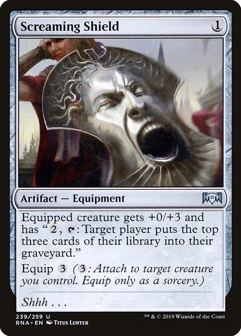 Screaming Shield · Ravnica Allegiance 239/273