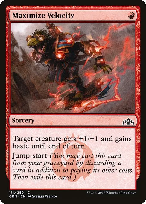 Maximize Velocity · Guilds of Ravnica 111/273