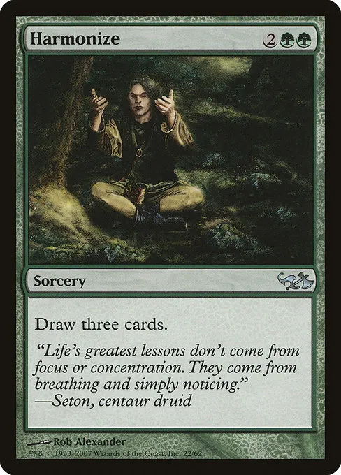 Harmonize · Duel Decks: Elves vs. Goblins 22/62