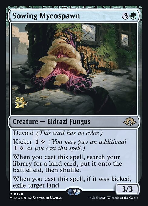 Sowing Mycospawn · Modern Horizons 3 Promos 170s/92