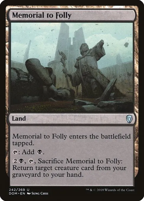 Memorial to Folly · Dominaria 242/280