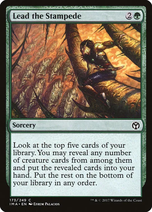 Lead the Stampede · Iconic Masters 173/249