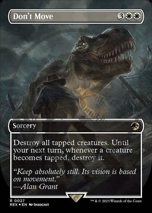 Don't Move · Jurassic World Collection 27/45