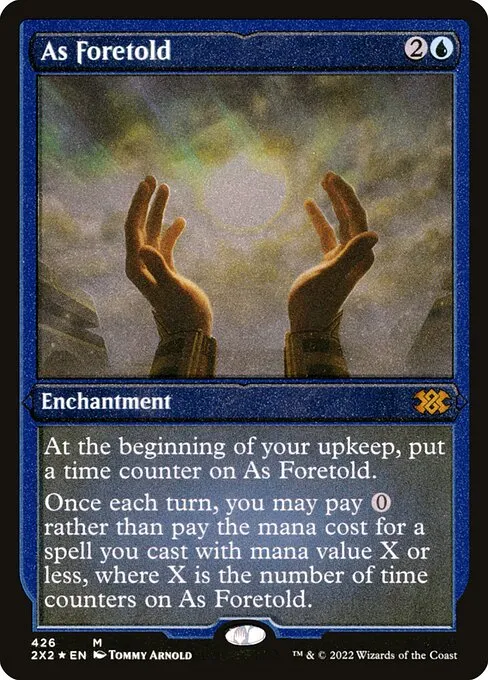 As Foretold · Double Masters 2022 426/579