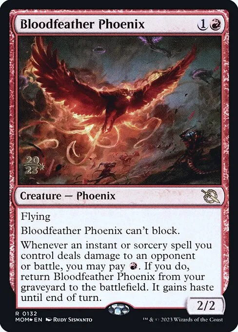 Bloodfeather Phoenix · March of the Machine Promos 132s/144