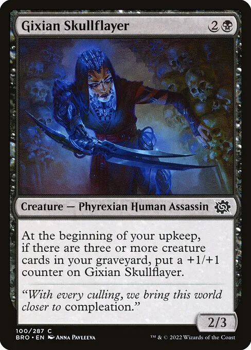 Gixian Skullflayer · The Brothers' War 100/399