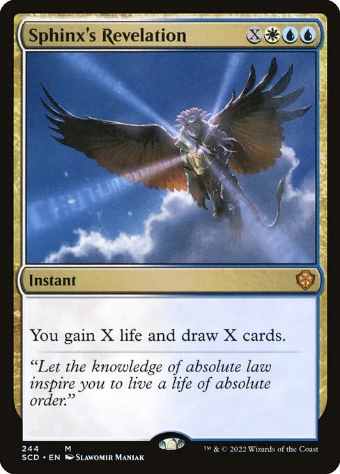 Sphinx's Revelation · Starter Commander Decks 244/352