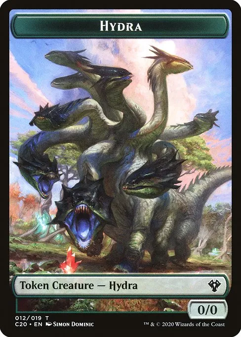 Hydra · Commander 2020 Tokens 12/20