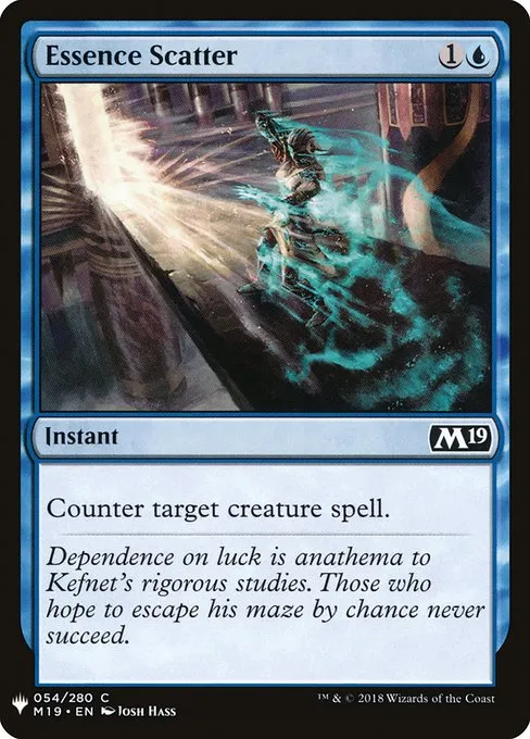 Essence Scatter · The List M19-54/5050
