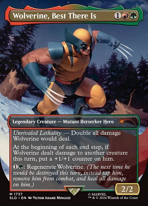 Wolverine, Best There Is · Secret Lair Drop 1737/2547