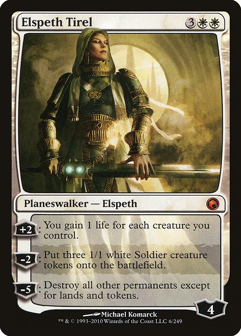 Elspeth Tirel · Scars of Mirrodin 6/249
