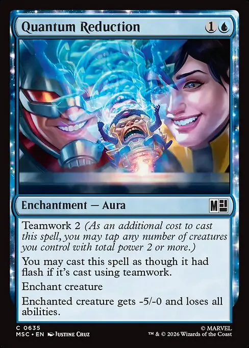 Quantum Reduction · Marvel Super Heroes Commander 635/9