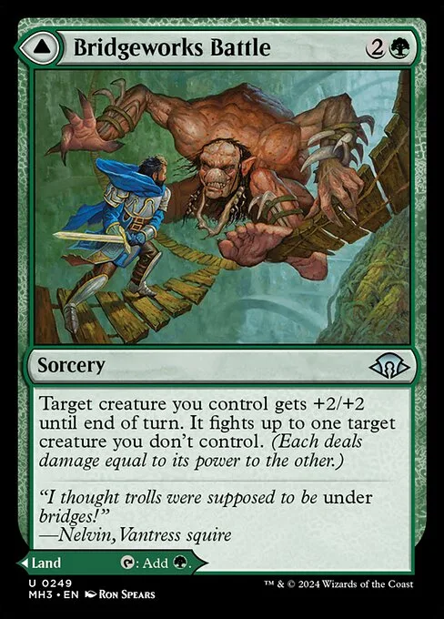 Bridgeworks Battle // Tanglespan Bridgeworks · Modern Horizons 3 249/528