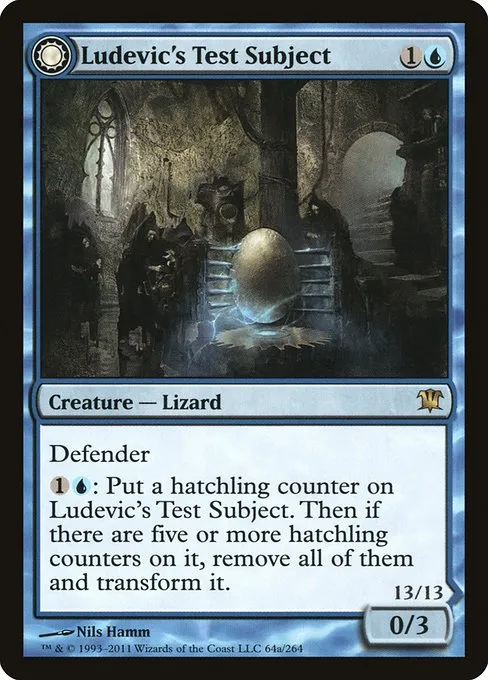 Ludevic's Test Subject // Ludevic's Abomination · Innistrad 64/264