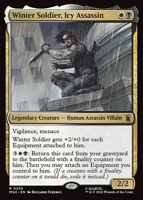 Winter Soldier, Icy Assassin · Marvel Super Heroes 239/24