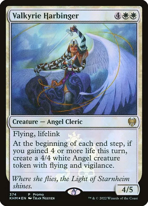Valkyrie Harbinger · Kaldheim Promos 374★/158