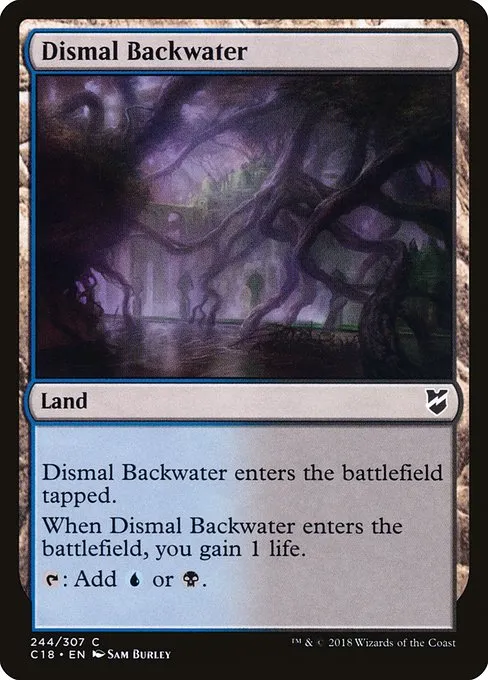Dismal Backwater · Commander 2018 244/307