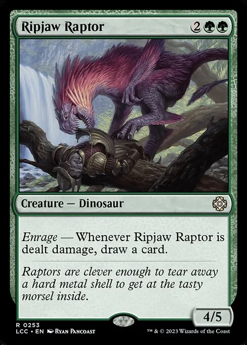 Ripjaw Raptor · The Lost Caverns of Ixalan Commander 253/370