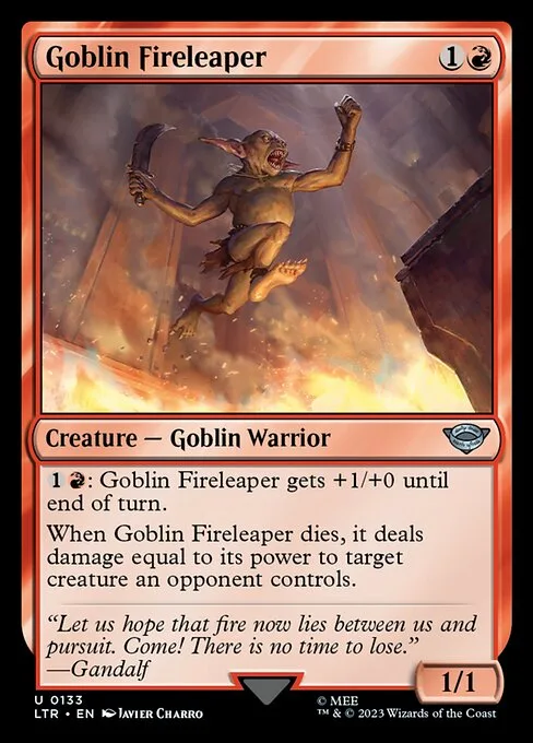 Goblin Fireleaper · The Lord of the Rings: Tales of Middle-earth 133/856