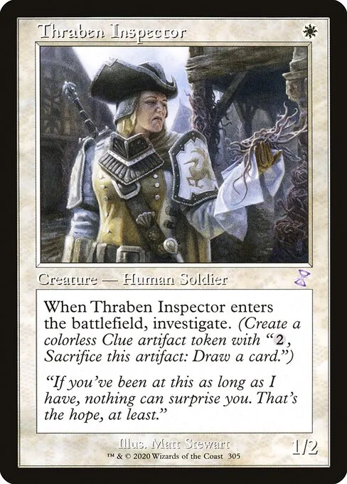 Thraben Inspector · Time Spiral Remastered 305/411