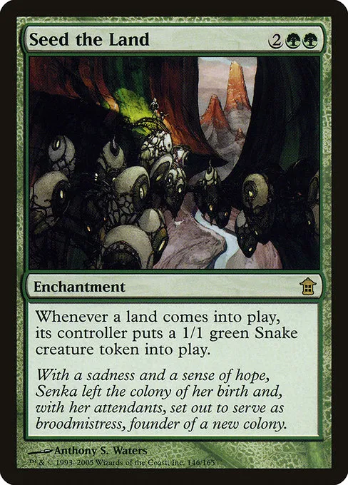 Seed the Land · Saviors of Kamigawa 146/165