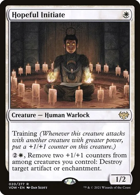 Hopeful Initiate · Innistrad: Crimson Vow 20/423