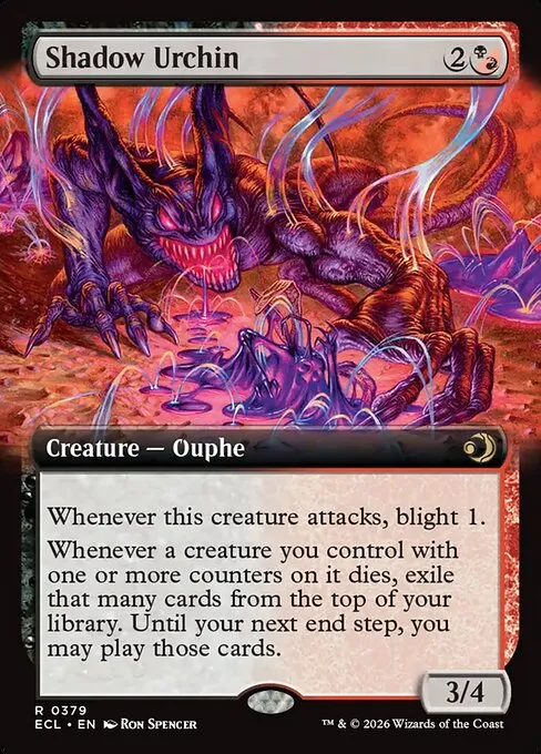 Shadow Urchin · Lorwyn Eclipsed 379/408