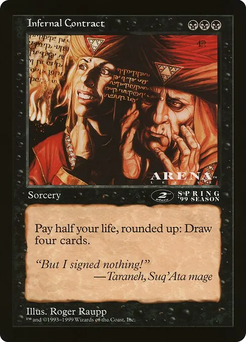 Infernal Contract · Oversized League Prizes 75/83