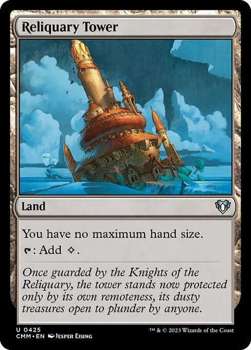 Reliquary Tower · Commander Masters 425/1067