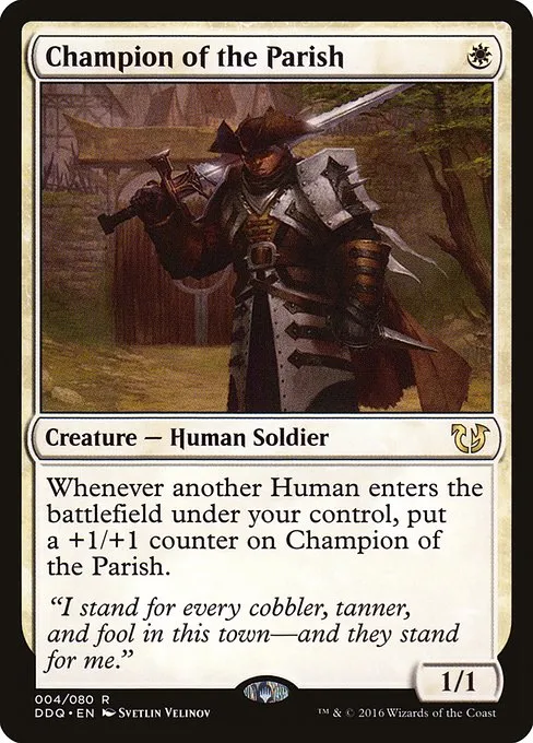 Champion of the Parish · Duel Decks: Blessed vs. Cursed 4/80