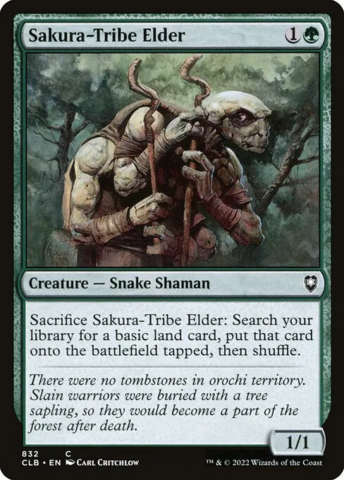 Sakura-Tribe Elder · Commander Legends: Battle for Baldur's Gate 832/936