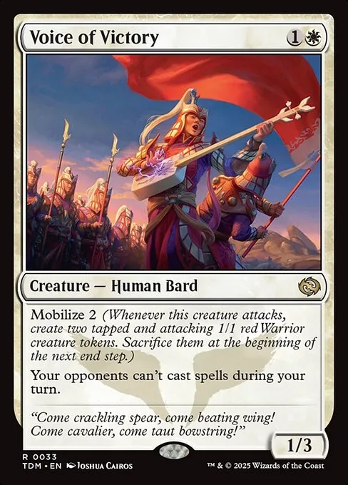 Voice of Victory · Tarkir: Dragonstorm 33/427