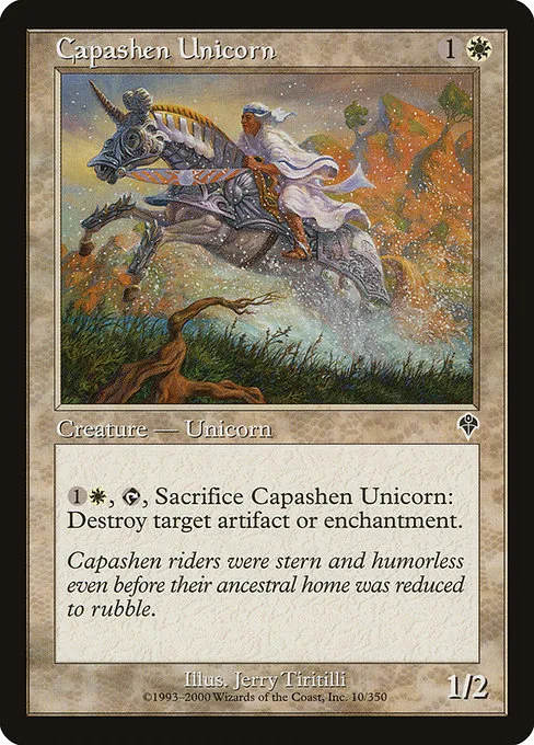 Capashen Unicorn · Invasion 10/354