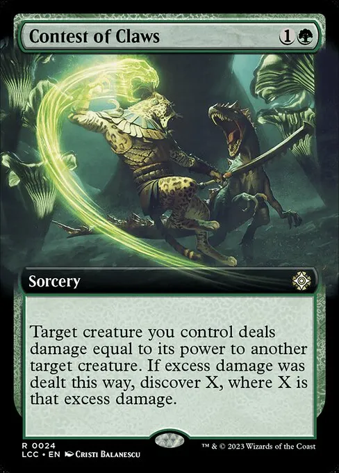 Contest of Claws · The Lost Caverns of Ixalan Commander 24/370