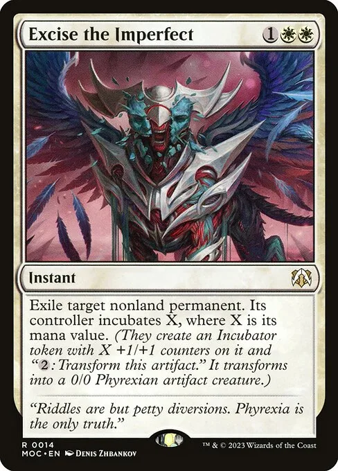 Excise the Imperfect · March of the Machine Commander 14/450
