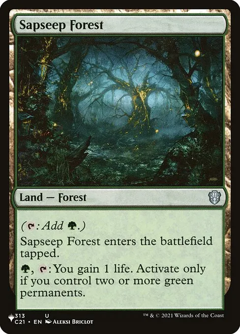 Sapseep Forest · The List C21-313/5050