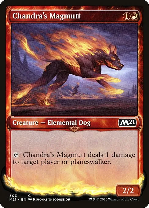 Chandra's Magmutt · Core Set 2021 303/397