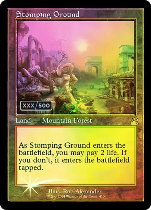 Stomping Ground · Ravnica Remastered 413z/531