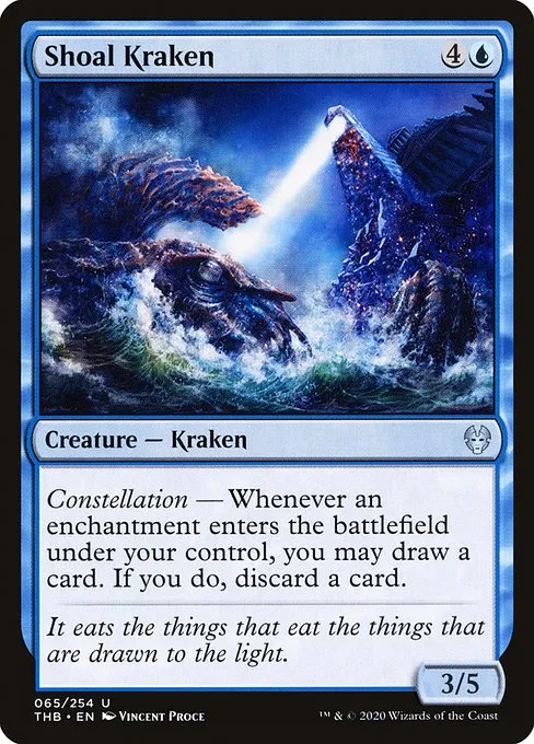 Shoal Kraken · Theros Beyond Death 65/358