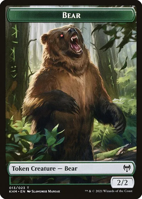Bear · Kaldheim Tokens 13/23