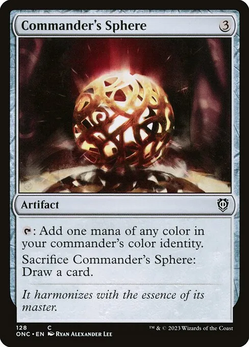 Commander's Sphere · Phyrexia: All Will Be One Commander 128/174