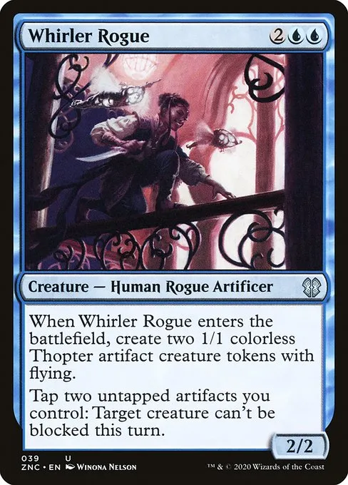 Whirler Rogue · Zendikar Rising Commander 39/142